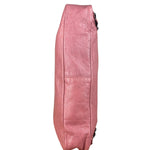 Balenciaga Rose Burbon Leather Large Premier Clutch Bag