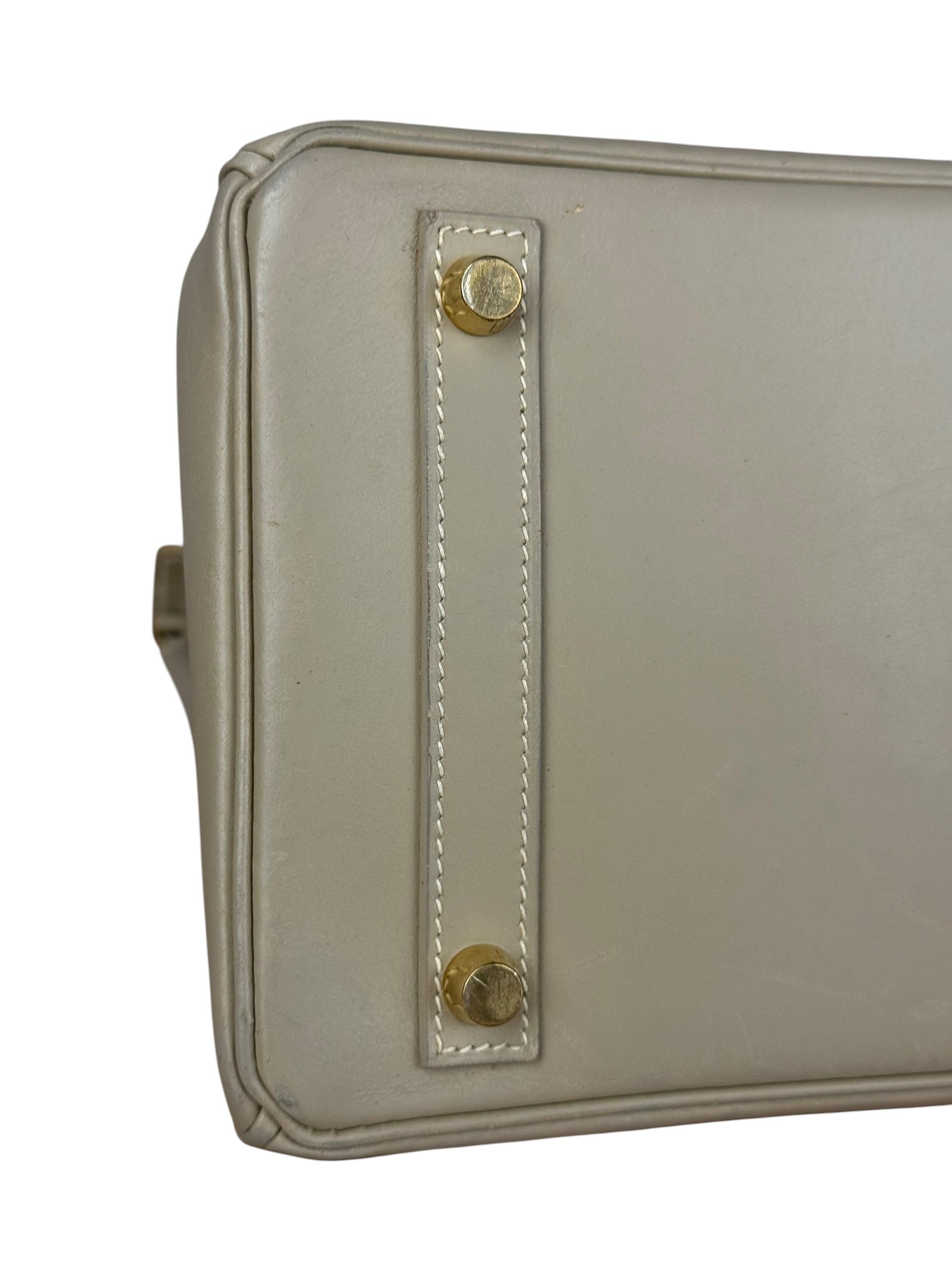 Hermes Birkin 30 Argile Box Brushed Gold 2003