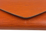 Louis Vuitton Vintage Art Deco Brown Epi Clutch