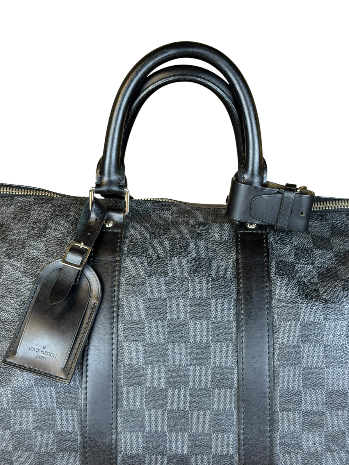 Louis Vuitton Damier Graphite Keepall Bandouliere