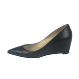Christian Louboutin Black Leather Agneska Wave Pump