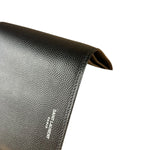 Yves Saint Laurent Leather Bi-Fold Wallet Black