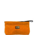 Louis Vuitton Vintage Orange Monogram Neoprene Scuba Clutch