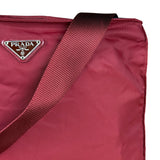 Prada Nylon Crossbody Bag Red