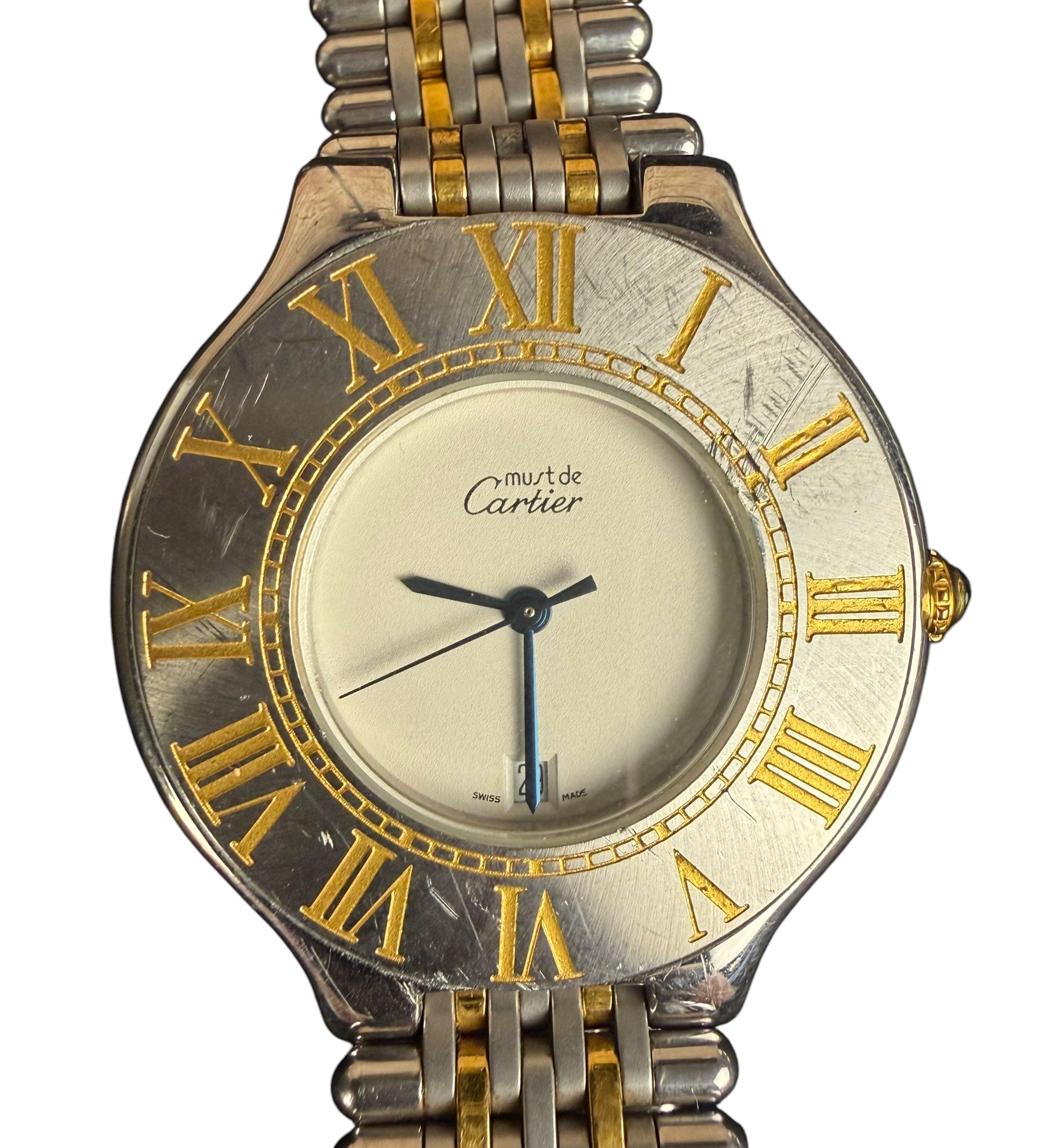 Cartier Must De 21 Two Tone
