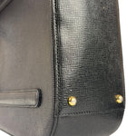 MCM Black Saffiano Leather Handbag