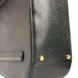 MCM Black Saffiano Leather Handbag