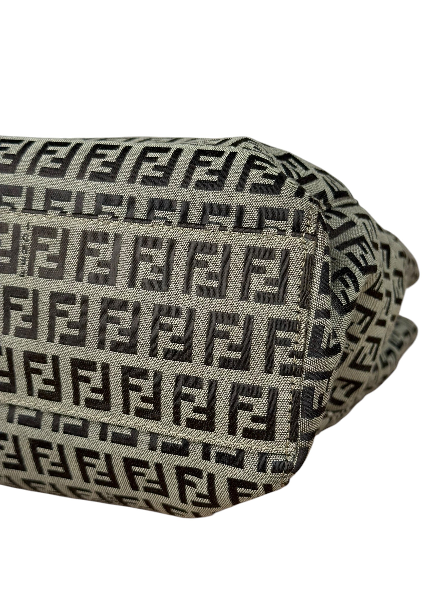 Fendi FF Canvas Top Handle Tote