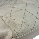 Chanel Beige Quilted Leather Tote 2009