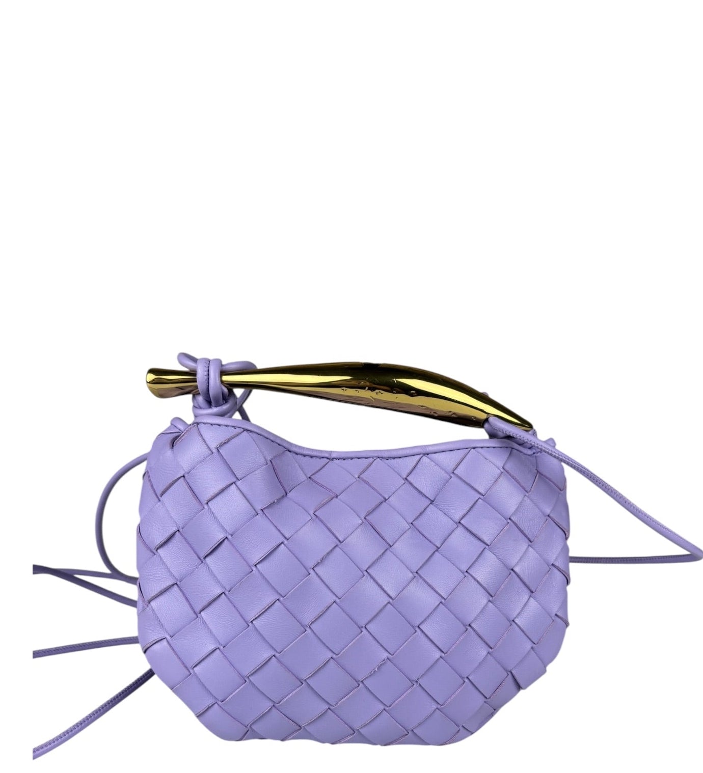 Bottega Veneta Lavender Intrecciato Mini Sardine Bag