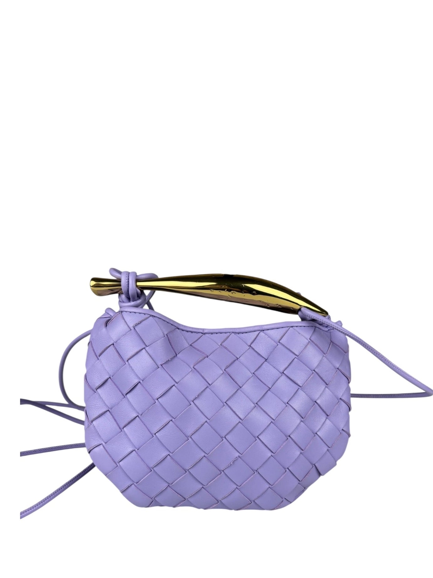 Bottega Veneta Lavender Intrecciato Mini Sardine Bag