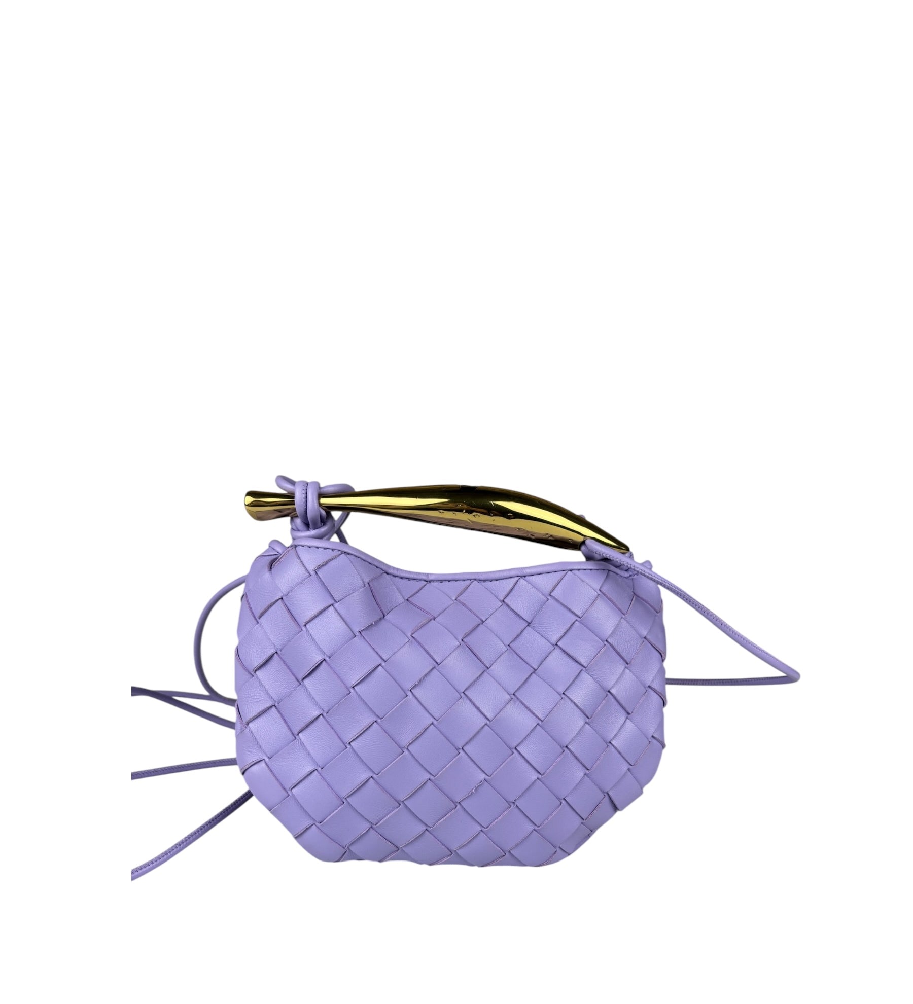 Bottega Veneta Lavender Intrecciato Mini Sardine Bag
