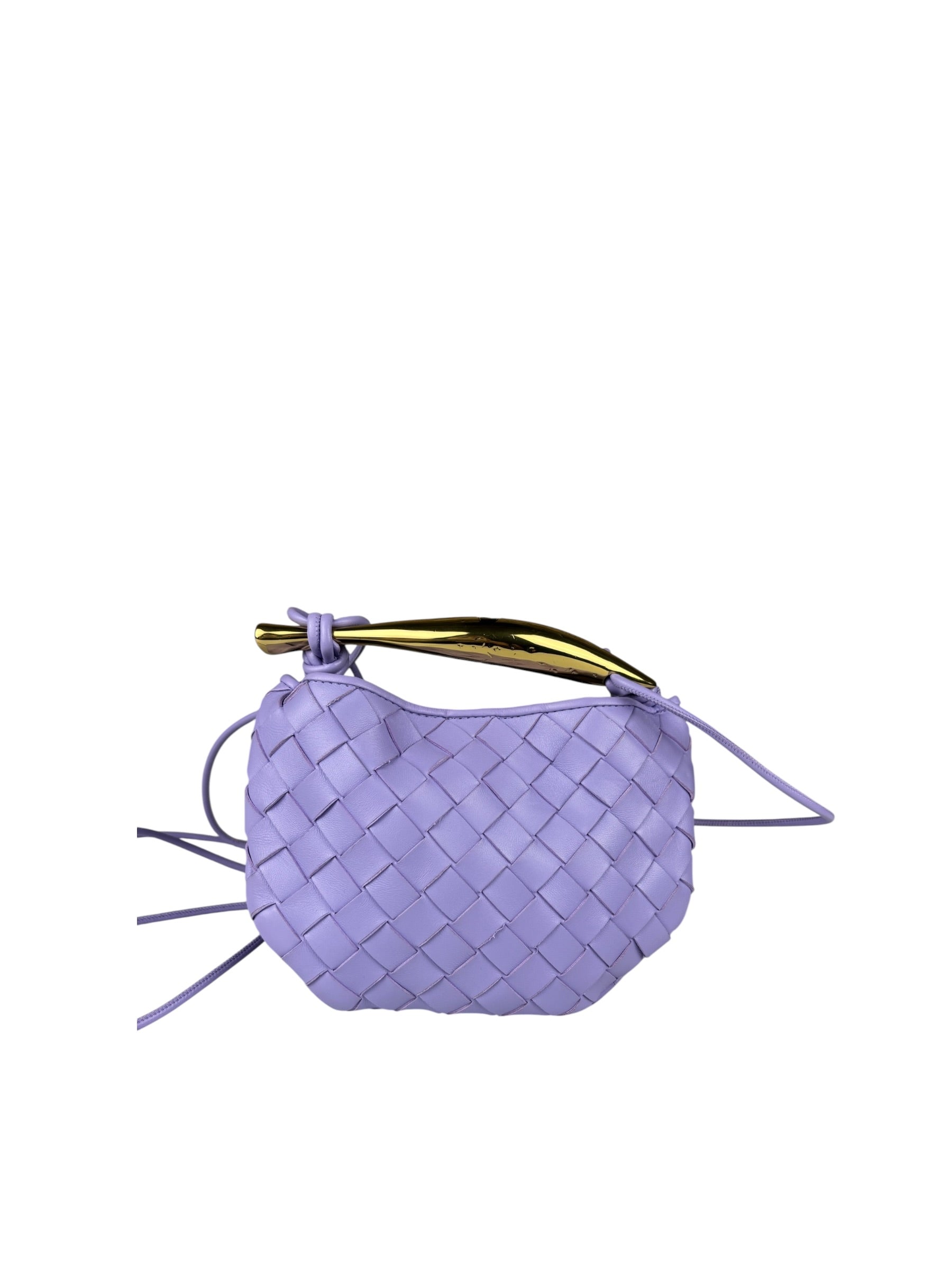 Bottega Veneta Lavender Intrecciato Mini Sardine Bag