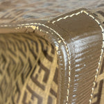 Fendi Brown PVC FF Zucchino Tote Bag