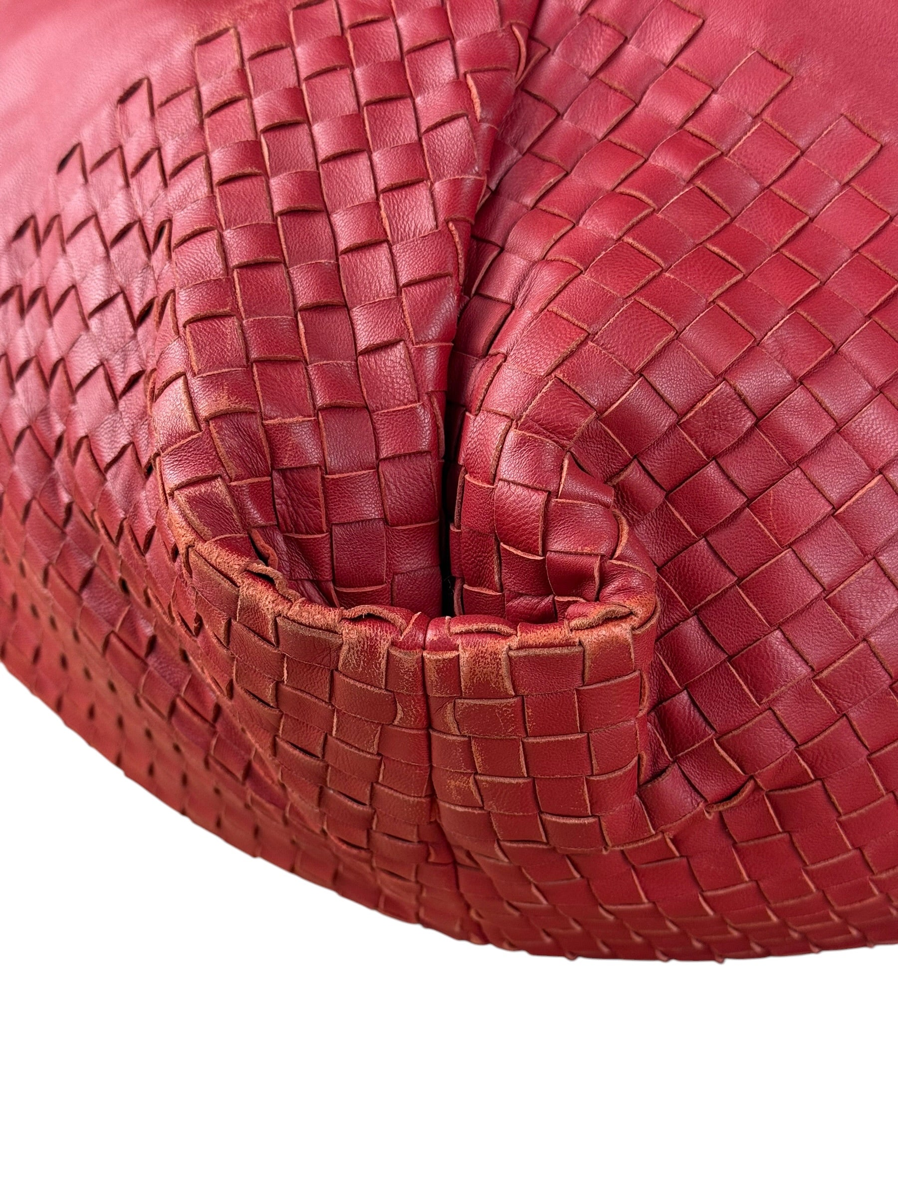 Bottega Veneta Brown Intrecciato Shoulder Bag