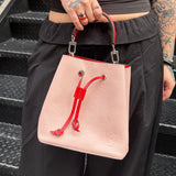 Louis Vuitton Epi Rose Ballerine NeoNoe BB Bucket Handbag