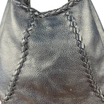 Bottega Veneta Blue Intrecciato Hobo Shoulder Bag