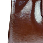 Louis Vuitton Burgundy Epi Patent Leather Electric Mirabeau Handbag MM