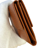 Louis Vuitton Brown Leather Elise Compact Wallet
