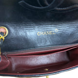 Chanel CC Black Classic Flap Bag 1988