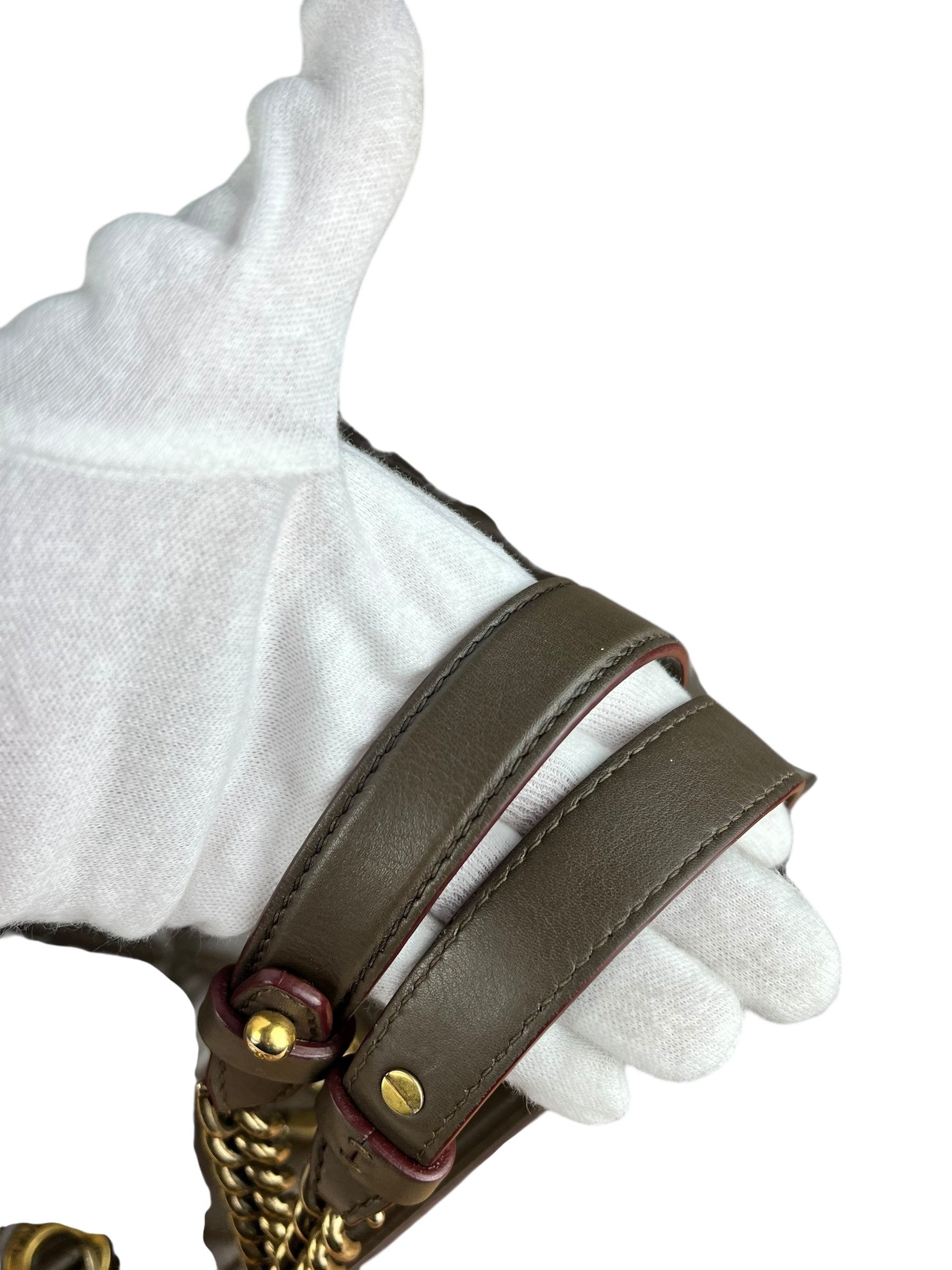 Chanel CC Brown Quilted Leather Perfect Edge Tote 2012