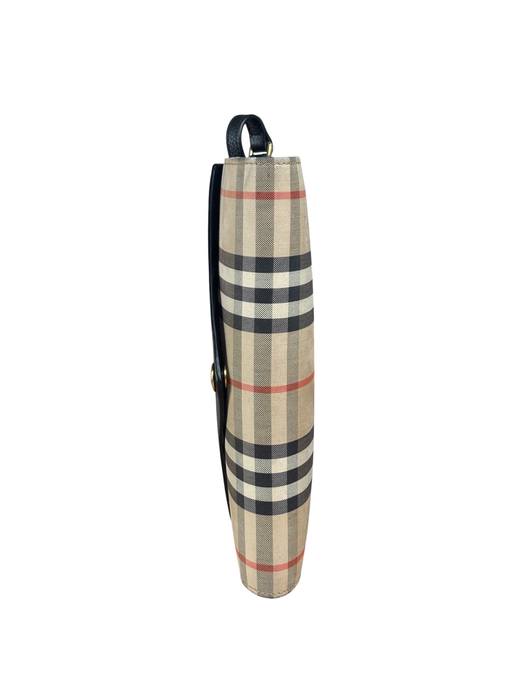 Burberry Check Hannah Envelope Shoulder Bag