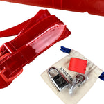 Louis Vuitton X Virgil Abloh Red Monogram PVC Bandouliere 50