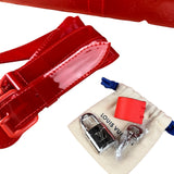 Louis Vuitton X Virgil Abloh Red Monogram PVC Bandouliere 50
