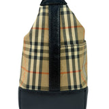 Burberry Haymarket Check Shadow Horse Canvas Shoulder Bag