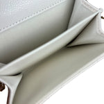 Chanel Classic Flap Card Holder on Chain Quilted Caviar Black