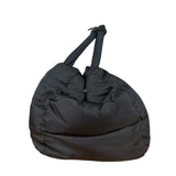 Prada Black Quilt Bomber Duffle Bag