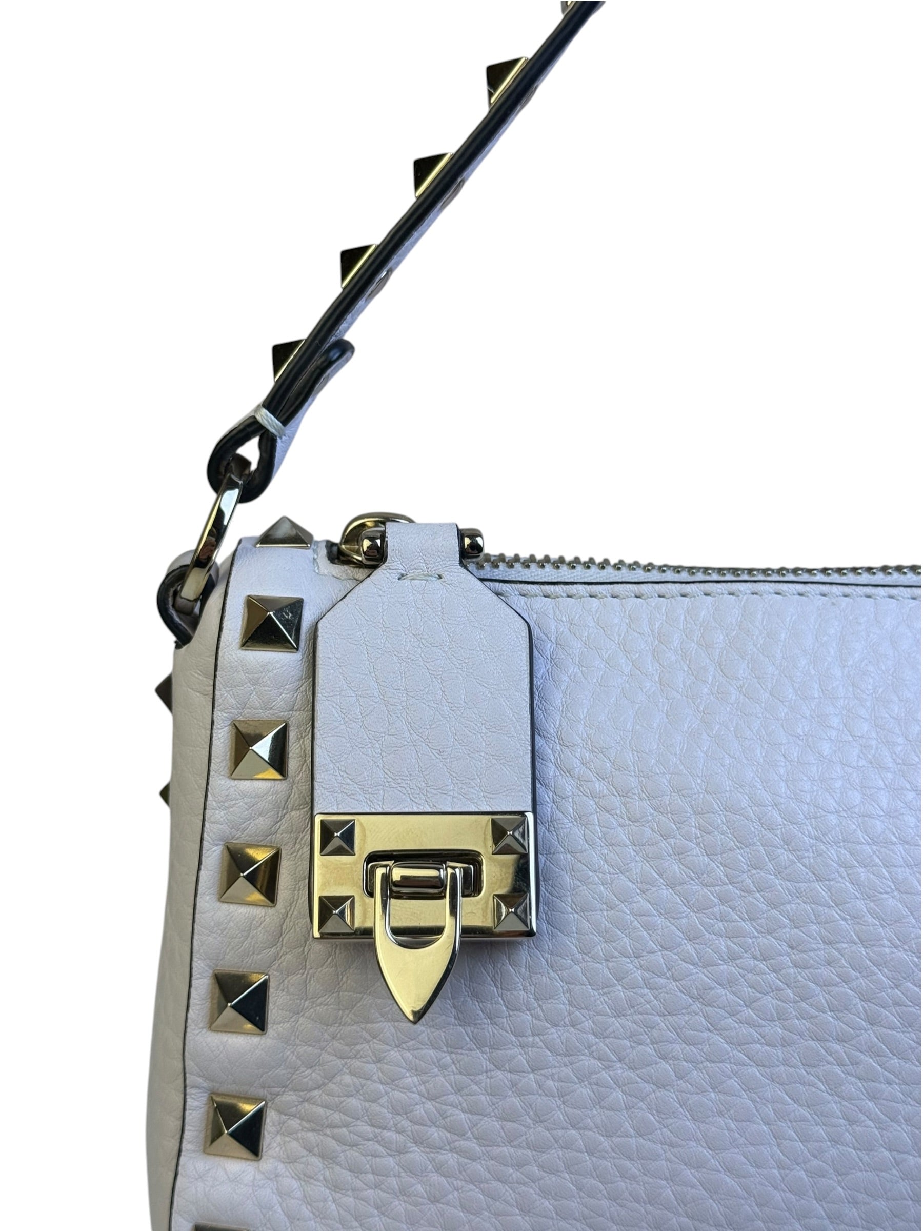 Valentino Garavani Calfskin Small Rockstud Two-Way Bag