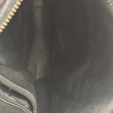 Chanel Black Quilted Patent Leather Camera Bag 1989