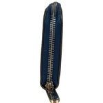 Louis Vuitton Blue Epi Leather Zip Wallet