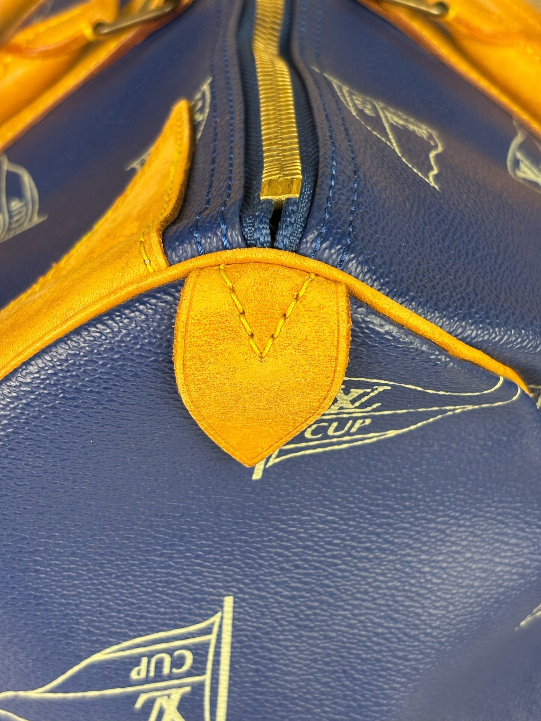 Louis Vuitton Blue America's Cup Keepall 45