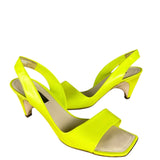 Louis Vuitton Neon Leather Heel