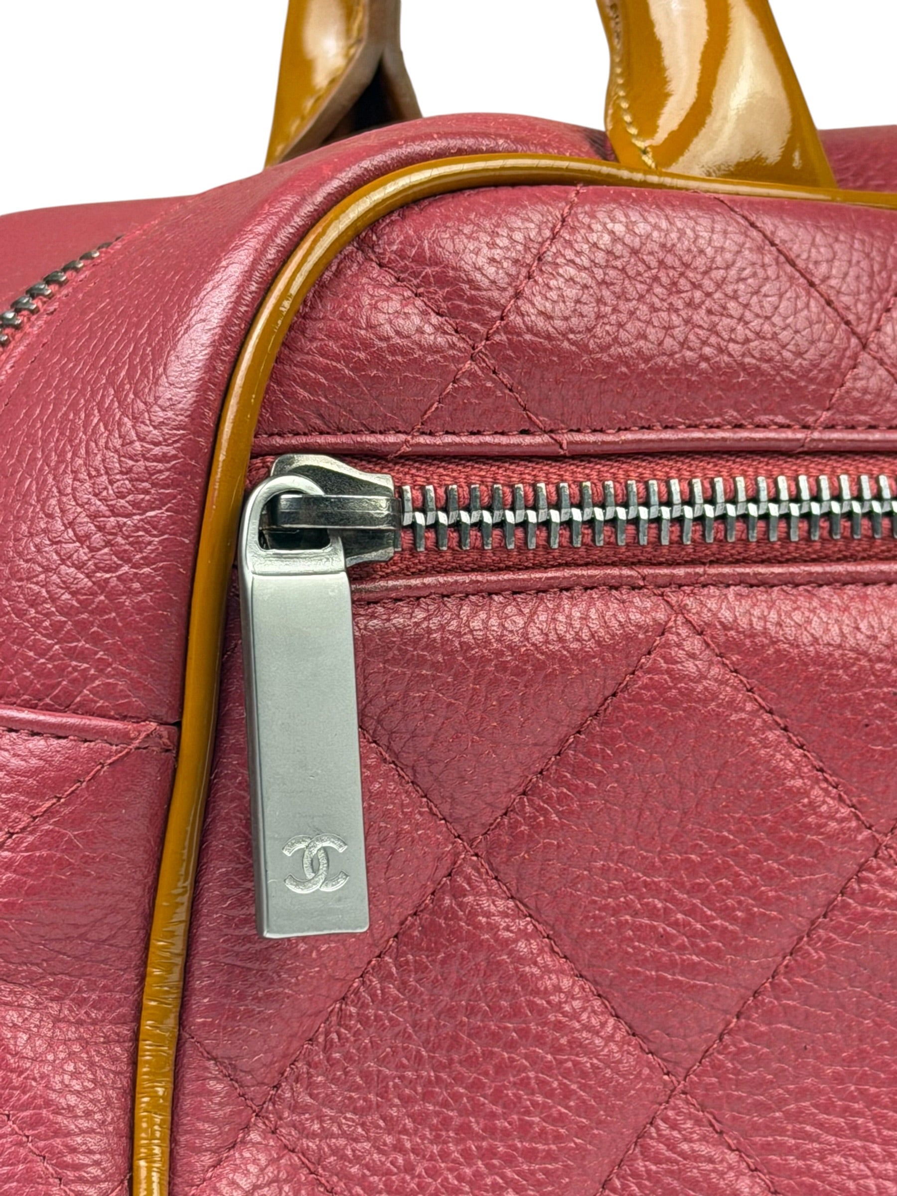 Chanel Small Quilted Bowler Bag 2013