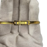 Gucci Vintage Gold-Toned Bangle Interchangeable Bezel Rings Watch