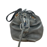 Gucci Supple Gray Bamboo Bar Medium Shoulder Bag