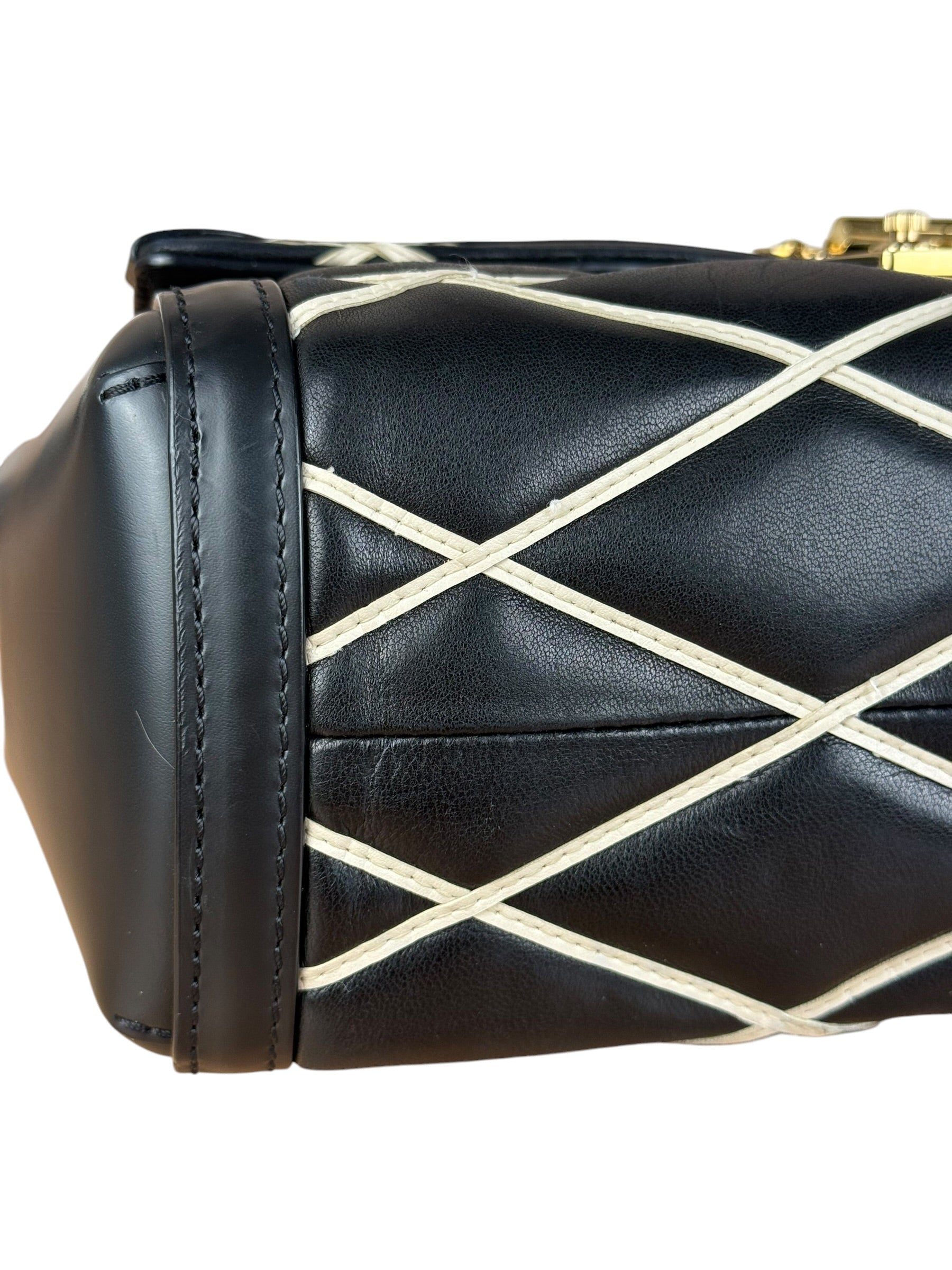 Louis Vuitton Black Malletage Quilted Shoulder Bag