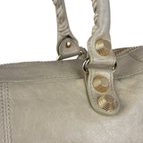 Balenciaga Beige Leather Large Classic City Bag