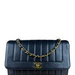 Chanel CC Vertical Quilt Lambskin Flap Bag 2016