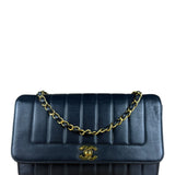 Chanel CC Vertical Quilt Lambskin Flap Bag 2016