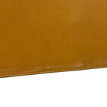 Salvatote Ferragamo Brown Leather Flap Briefcase