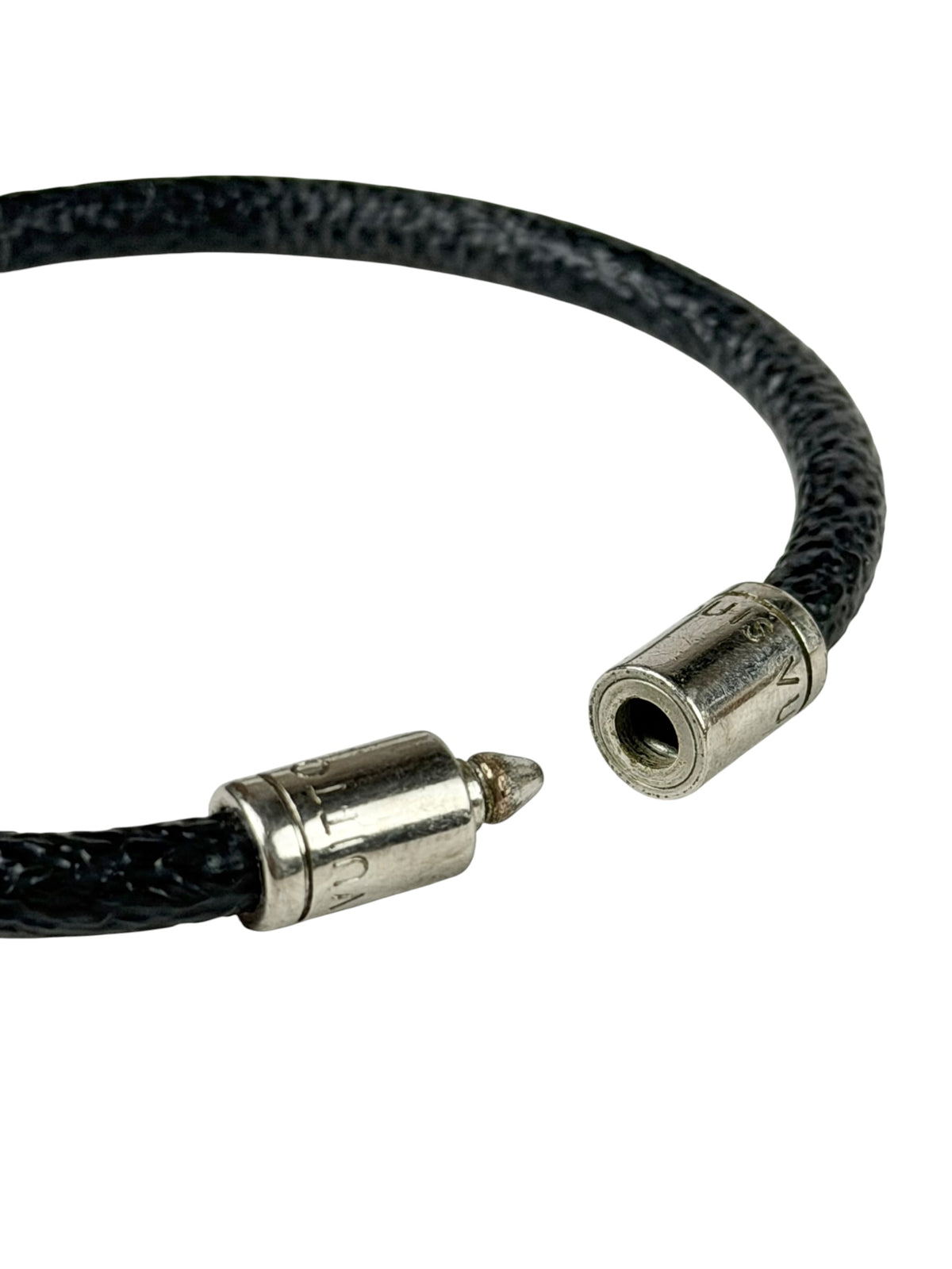 Louis Vuitton Damier Graphite Keep It Bracelet