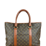 Louis Vuitton Vintage Monogram Sac Weekend Tote Bag MM