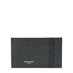 Yves Saint Laurent Black Leather Card Holder
