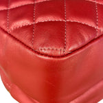 Chanel Pink Satin/Leather Trim Camera Bag 2019