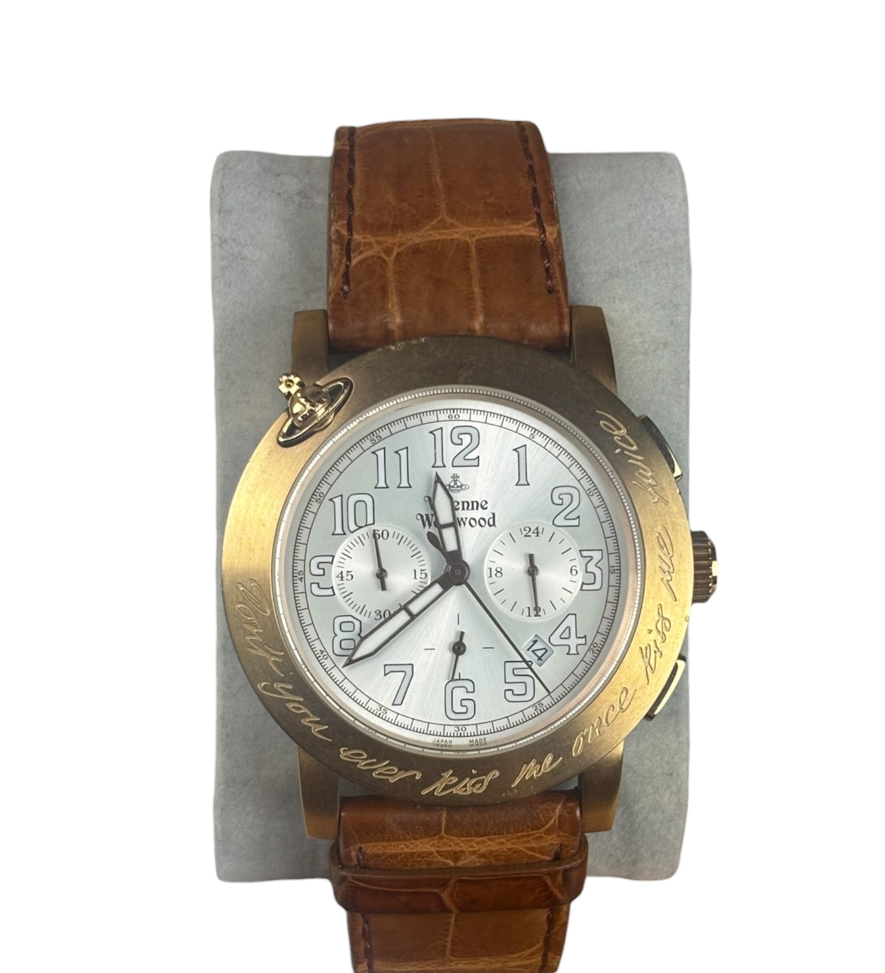 Vivienne Westwood Chronograph Leather Strap