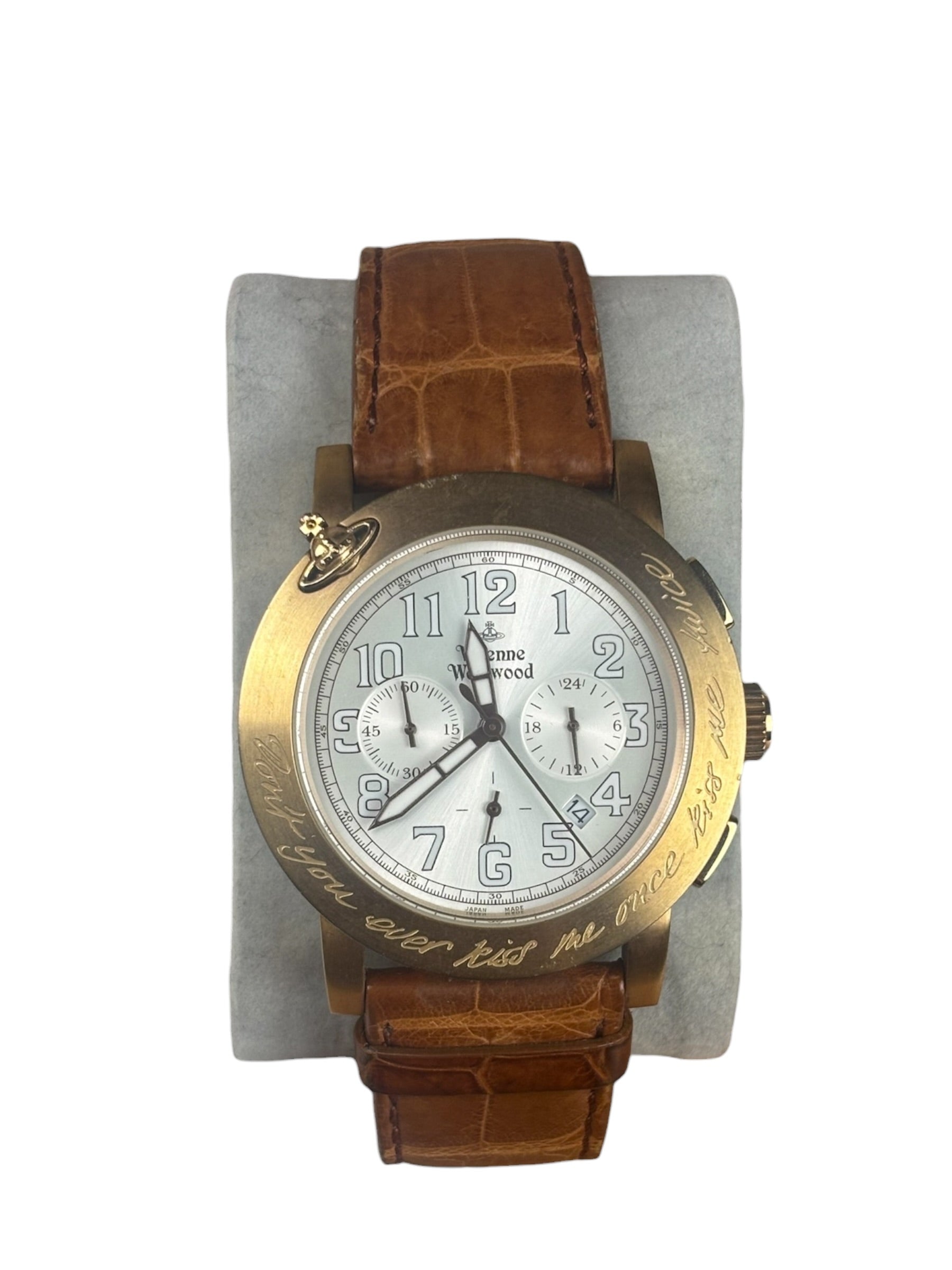 Vivienne Westwood Chronograph Leather Strap